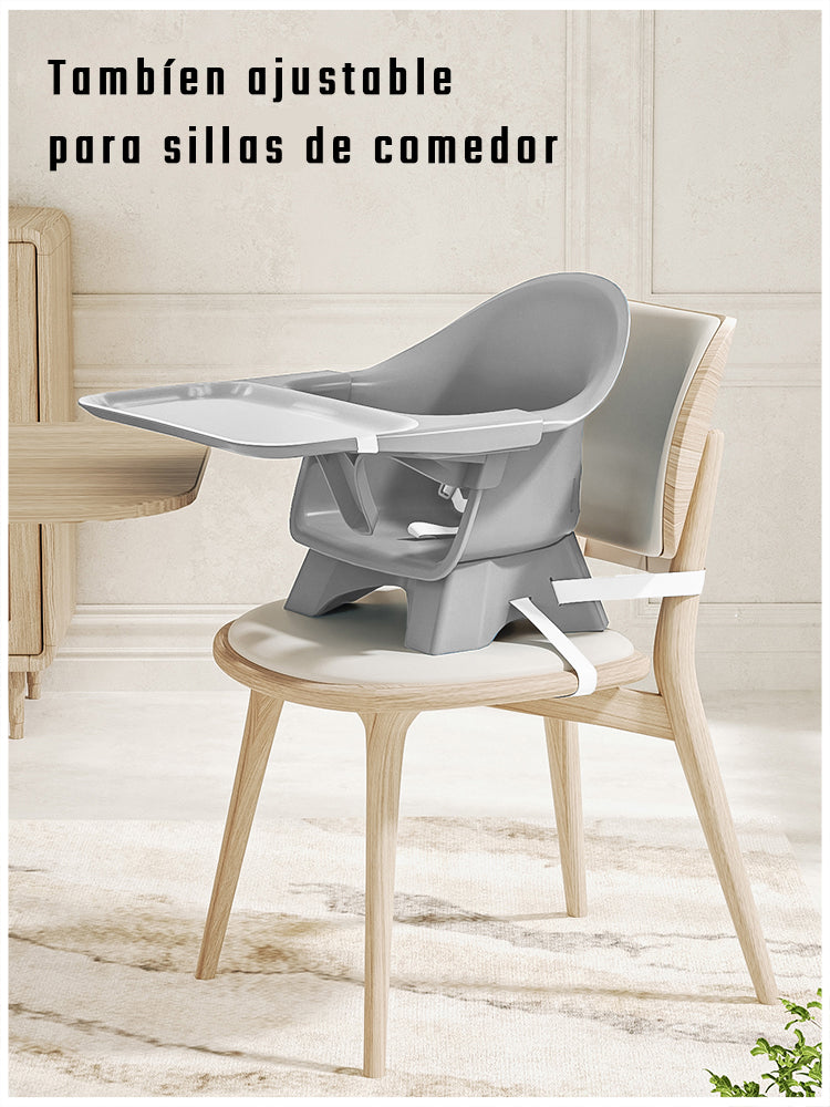 Silla de Comer 3 en 1 para Bebés – Altura Ajustable, Segura y Ergonómica – NidoMágico